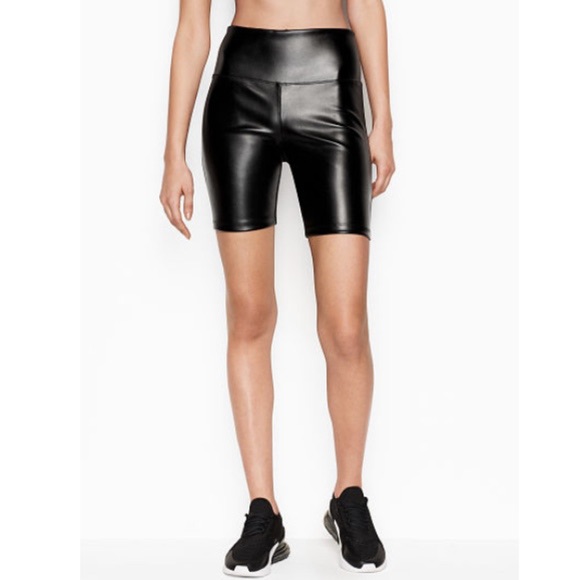 Victoria’s Secret Vegan Leather Biker Shorts